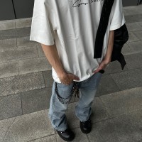 Q日常通勤款cleanfit潮牌微喇叭牛仔长裤男士直筒港风街
