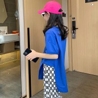 女童夏装洋气时髦2024新款儿童宽松夏季套装女大童韩版时髦两件套