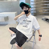 男童夏季套装新款中大儿童夏装炸街男孩洋气短袖衣服童装两件套装