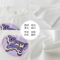 女童运动套装儿童夏季新款洋气时髦童装女孩短袖运动夏装裤子大童