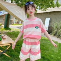 原版质量套装夏季儿童装短裤两件套速干篮球服夏装中大童薄款衣服