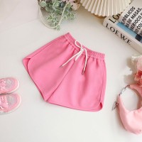 女童休闲运动套装夏装洋气时髦中大儿童小女孩卡通短袖衣服两件套