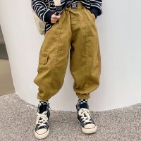 2024春季新款男童休闲裤儿童中大童工装裤小孩春秋长裤子韩版