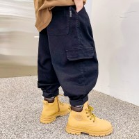 2024春季新款男童休闲裤儿童中大童工装裤小孩春秋长裤子韩版