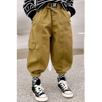 2024春季新款男童休闲裤儿童中大童工装裤小孩春秋长裤子韩版