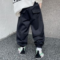 2024男童春装新款男童休闲裤中大童长裤儿童裤子春秋韩版潮流