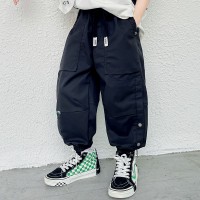 2024男童春装新款男童休闲裤中大童长裤儿童裤子春秋韩版潮流
