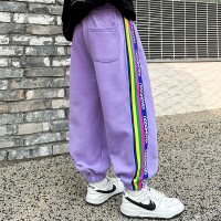 春季男童裤子休闲裤中大童运动裤长裤儿童卫裤男孩针织裤韩版春秋