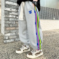 春季男童裤子休闲裤中大童运动裤长裤儿童卫裤男孩针织裤韩版春秋