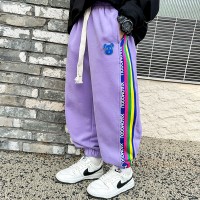 春季男童裤子休闲裤中大童运动裤长裤儿童卫裤男孩针织裤韩版春秋