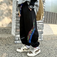 春季男童裤子休闲裤中大童运动裤长裤儿童卫裤男孩针织裤韩版春秋