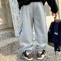 春季男童裤子休闲裤中大童运动裤长裤儿童卫裤男孩针织裤韩版春秋