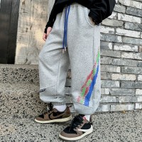 春季男童裤子休闲裤中大童运动裤长裤儿童卫裤男孩针织裤韩版春秋