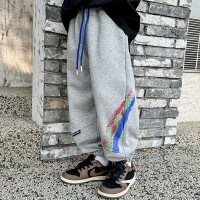 春季男童裤子休闲裤中大童运动裤长裤儿童卫裤男孩针织裤韩版春秋