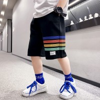 男童短裤2024新款儿童夏季外穿五分裤男孩运动休闲宽松韩版中裤潮
