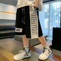 男童夏季短裤2024新款中大儿童洋气男孩夏装时髦运动休闲五分裤潮