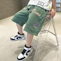 儿童装男童夏装裤子短裤2024新款中大童夏季中裤薄款夏款运动裤潮