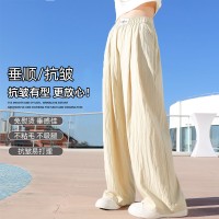 女童阔腿裤夏装儿童2024新款夏季大童夏天冰丝薄款防蚊裤子山本裤