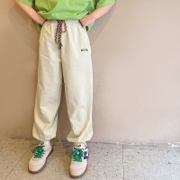 女童休闲裤夏季2024新款中大童宽松薄款刺绣童装百搭儿童束脚裤子
