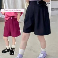 奶油新款儿童夏季短裤西装裤宝宝洋气五分裤