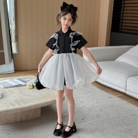 女童夏季连衣裙网纱裙