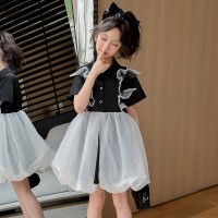 女童夏季连衣裙网纱裙