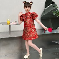 女童夏装旗袍裙