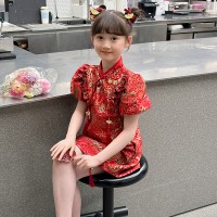 女童夏装旗袍裙