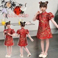女童夏装旗袍裙