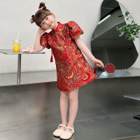女童夏装旗袍裙