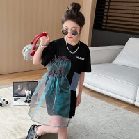 女童夏季长Tt裙子连衣裙