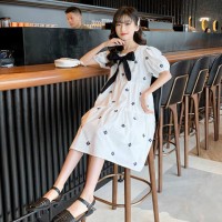 女童连衣裙童装2024新款中大童洋气夏季小女孩衣服儿童装公主裙子