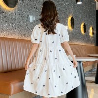 女童连衣裙童装2024新款中大童洋气夏季小女孩衣服儿童装公主裙子