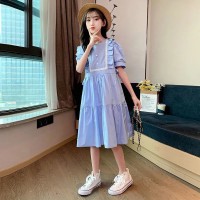 女童连衣裙夏装薄款2024新款儿童洋气女孩公主裙大童夏季韩版裙子