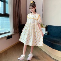 女童连衣裙夏装2024新款洋气中大童网红女孩夏季公主裙儿童装裙子