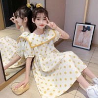 女童连衣裙夏装2024新款洋气中大童网红女孩夏季公主裙儿童装裙子