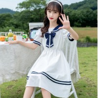 女童裙子夏装新款洋气中大儿童公主裙夏季时髦小女孩泡泡袖连衣裙