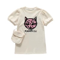 女童连衣裙夏季2024新款韩版洋气儿童裙子薄款夏装女孩短袖公主裙