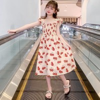 原版布料工艺）女童夏季连衣裙2024新款中大儿童薄款吊带公主裙