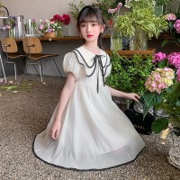 原版布料套内里）女童连衣裙夏装2024新款洋气女孩中大童公主裙