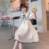 原版布料套内里）女童连衣裙夏装2024新款洋气女孩中大童公主裙