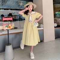 （原版布料工艺）女童夏装连衣裙2024新款洋气女孩中大童公主裙