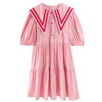 女童夏装连衣裙夏季儿童裙子夏款2024新款中大童装女孩洋气公主裙