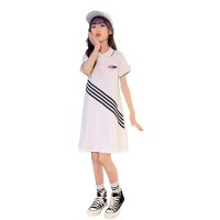 女童夏季新款韩版宽松洋气夏装中大童短袖T恤裙子