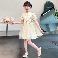 女童夏装连衣裙改良古风裙
