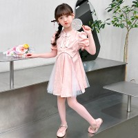 女童夏装连衣裙改良古风裙