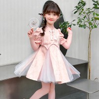 女童夏装连衣裙改良古风裙