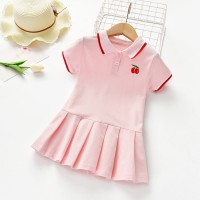 女童jk套装夏季学院风宝宝儿童裙子夏装小女孩衣服童装polo连衣裙
