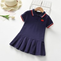 女童jk套装夏季学院风宝宝儿童裙子夏装小女孩衣服童装polo连衣裙