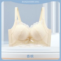 无痕内衣女小胸聚拢薄款舒适文胸蕾丝大胸防下垂透气胸罩